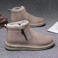 Men's Plush Snow Boots – Warm High-Top Winter Ankle Boots Men's Snow Boots Axl Brown 44