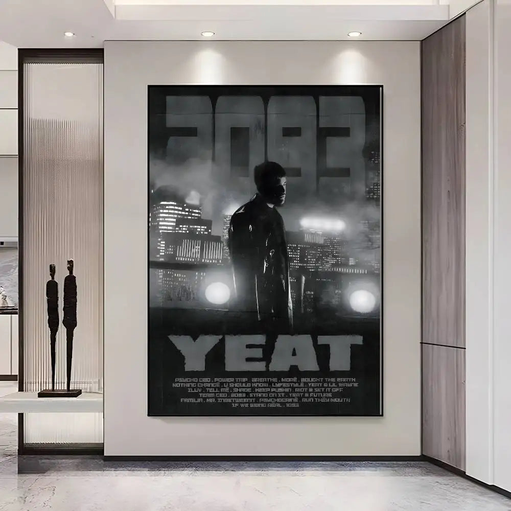 Yeat New Album HD Poster – Self-Adhesive Waterproof Wall Art Wall Art Poster Axl z5 15X20cmNoframe
