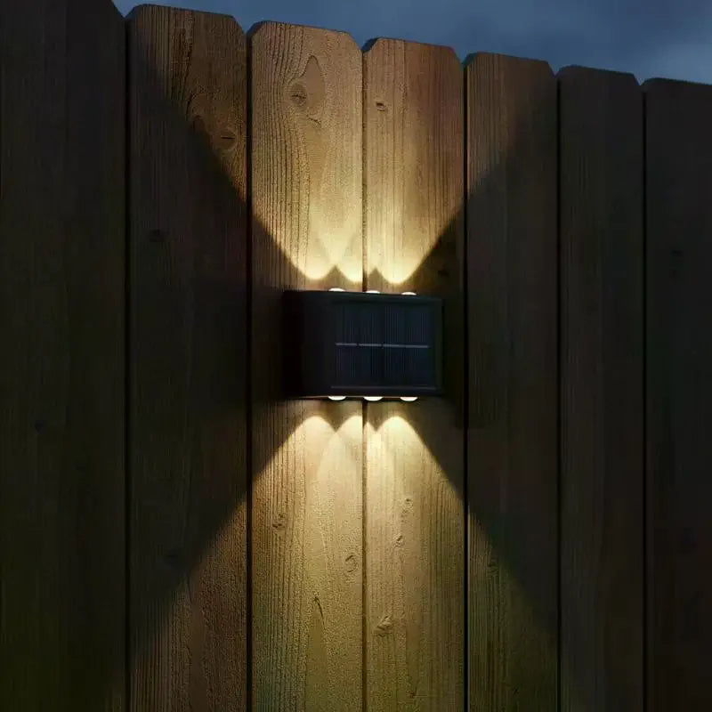 Solar Dusk to Dawn LED Wall Light – Waterproof Outdoor Lamp Solar Wall Light Axl
