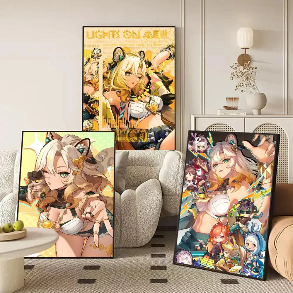 Xilonen Game Canvas Poster – Unframed Wall Art | Home Décor Canvas Wall Art Axl