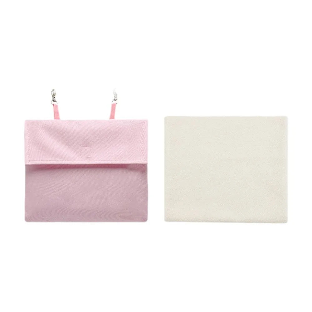 Pet Cage Ice Pack Cooling Pouch with Hook – Small Animals Pet Cooling Pouch Axl Pink