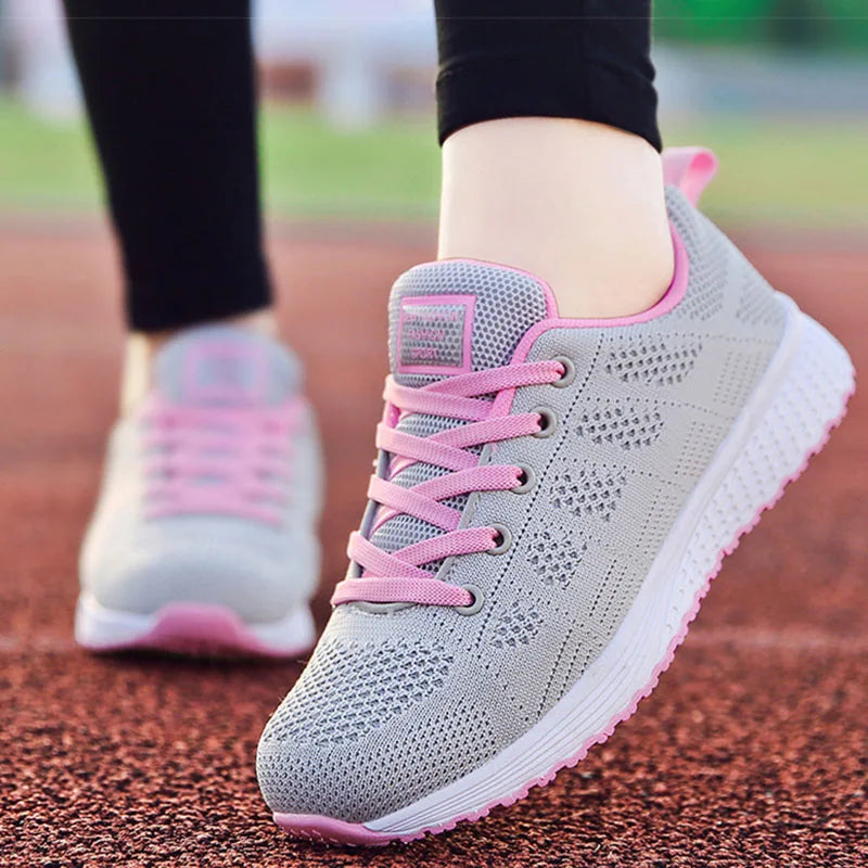 HAJINK Women's Casual Sneakers – Breathable Air Mesh Trainers Women's Casual Sneakers Axl
