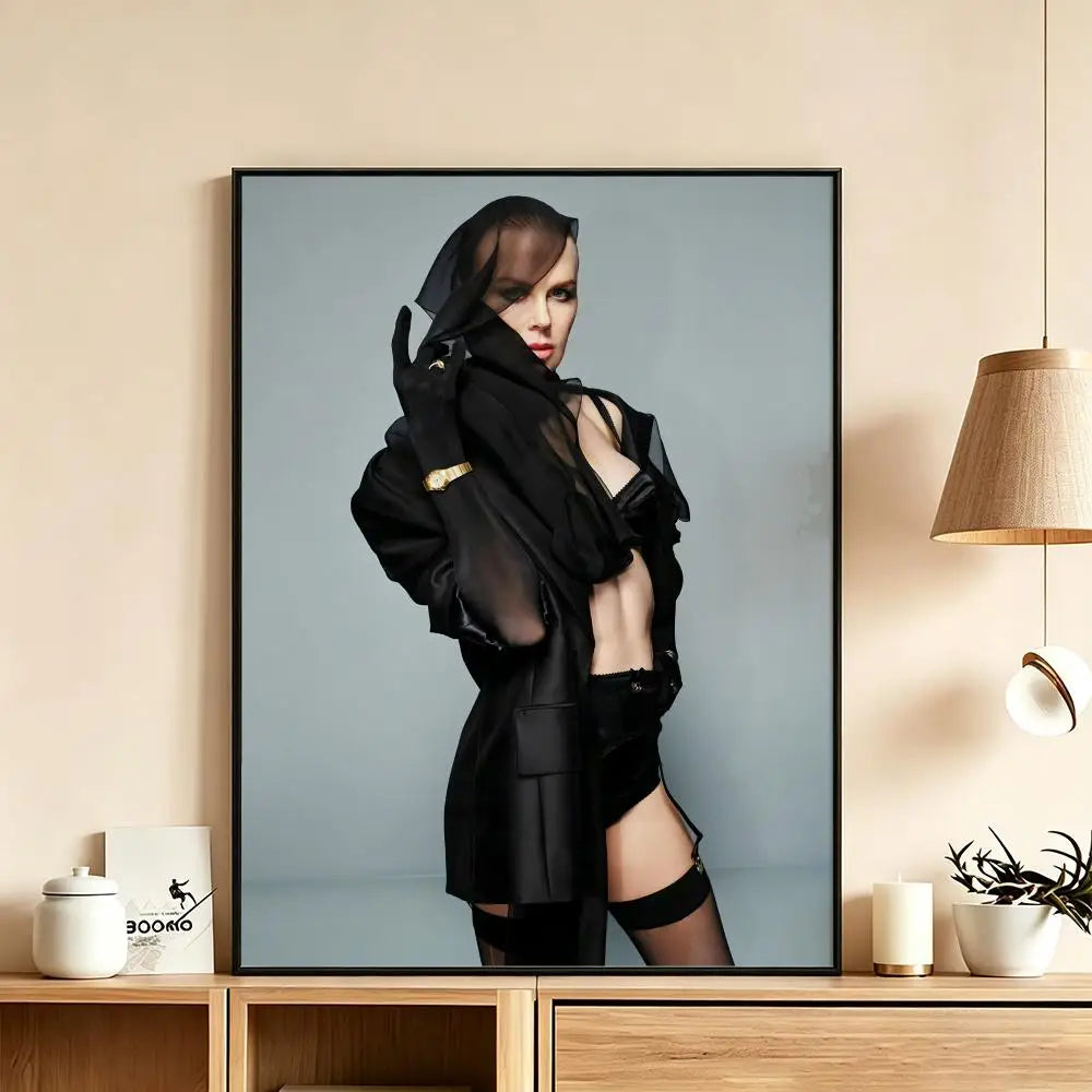 Nicole Kidman HD Poster – Waterproof Wall Art Home Decor Wall Art Poster Axl White17 15X20cmNoframe
