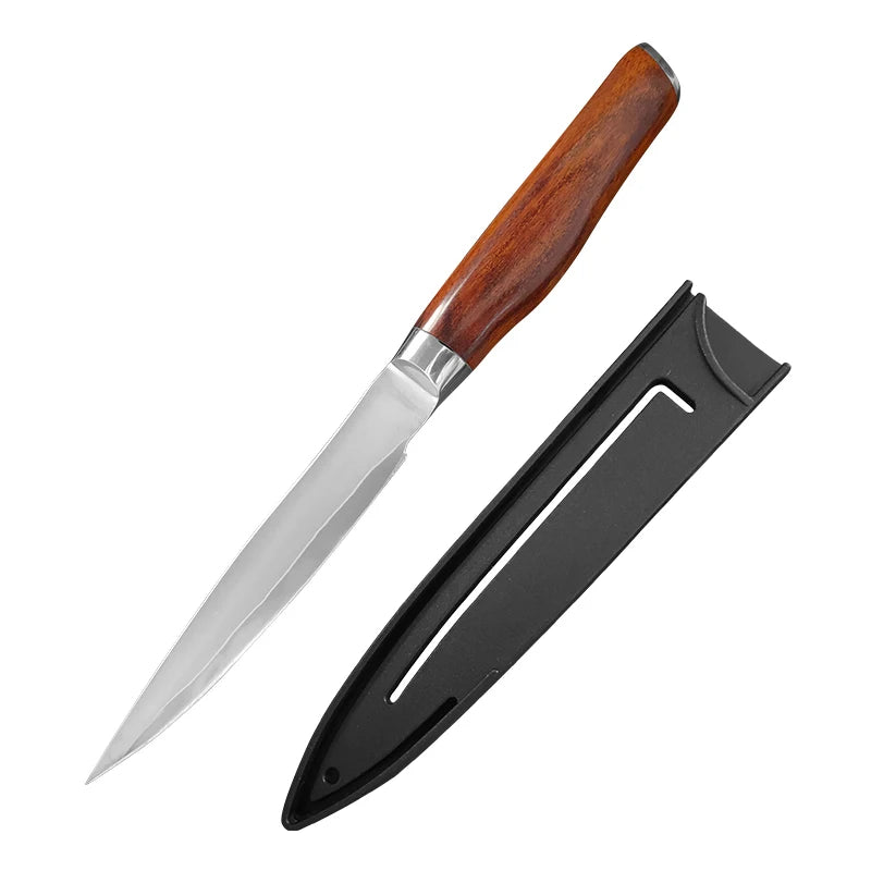 InLeung Multifunctional Kitchen Knife with Cover | Sharp Blade Kitchen Knife Axl Knife with cover