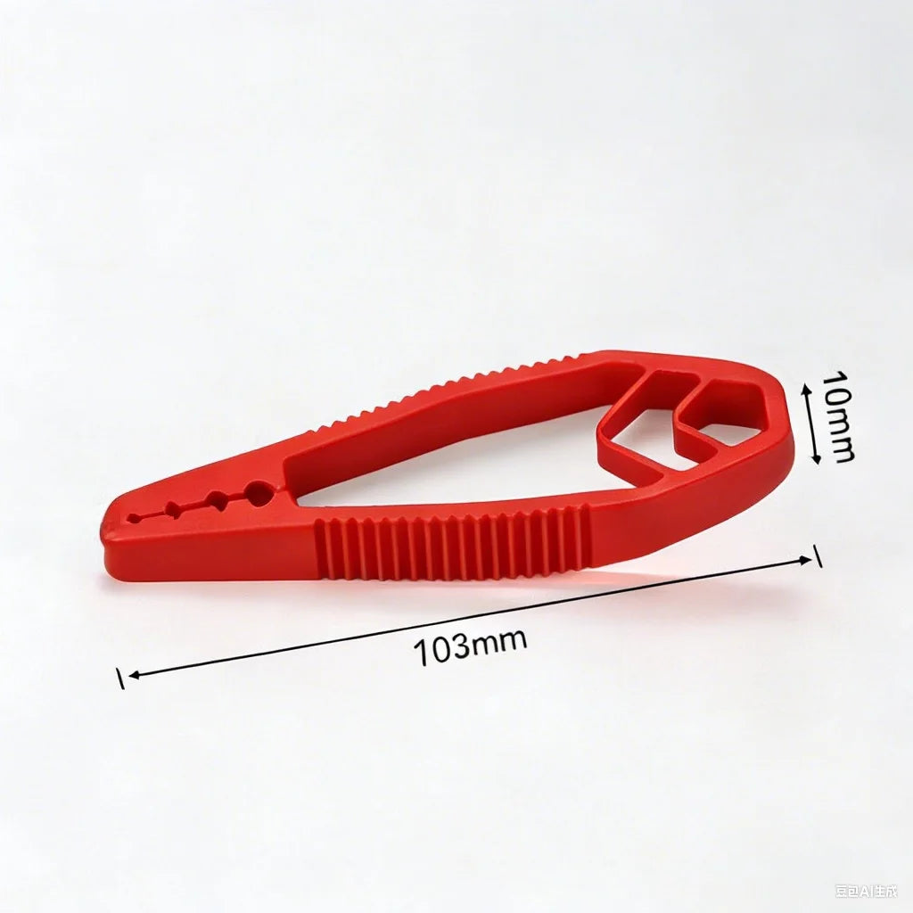 Portable Nail Fixer Tool – Sliding Joint Pliers for Woodworking Nail Holder Plier Axl red