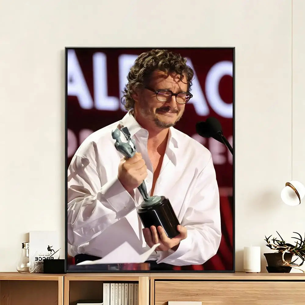 Pedro Pascal HD Wall Poster – Waterproof Sticky Art Print Wall Art Poster Axl