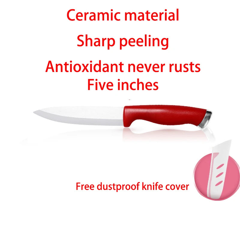 Ceramic Paring Knife – Sharp 15.5cm Fruit & Kitchen Knife Ceramic Kitchen Knife Axl 1pcs B