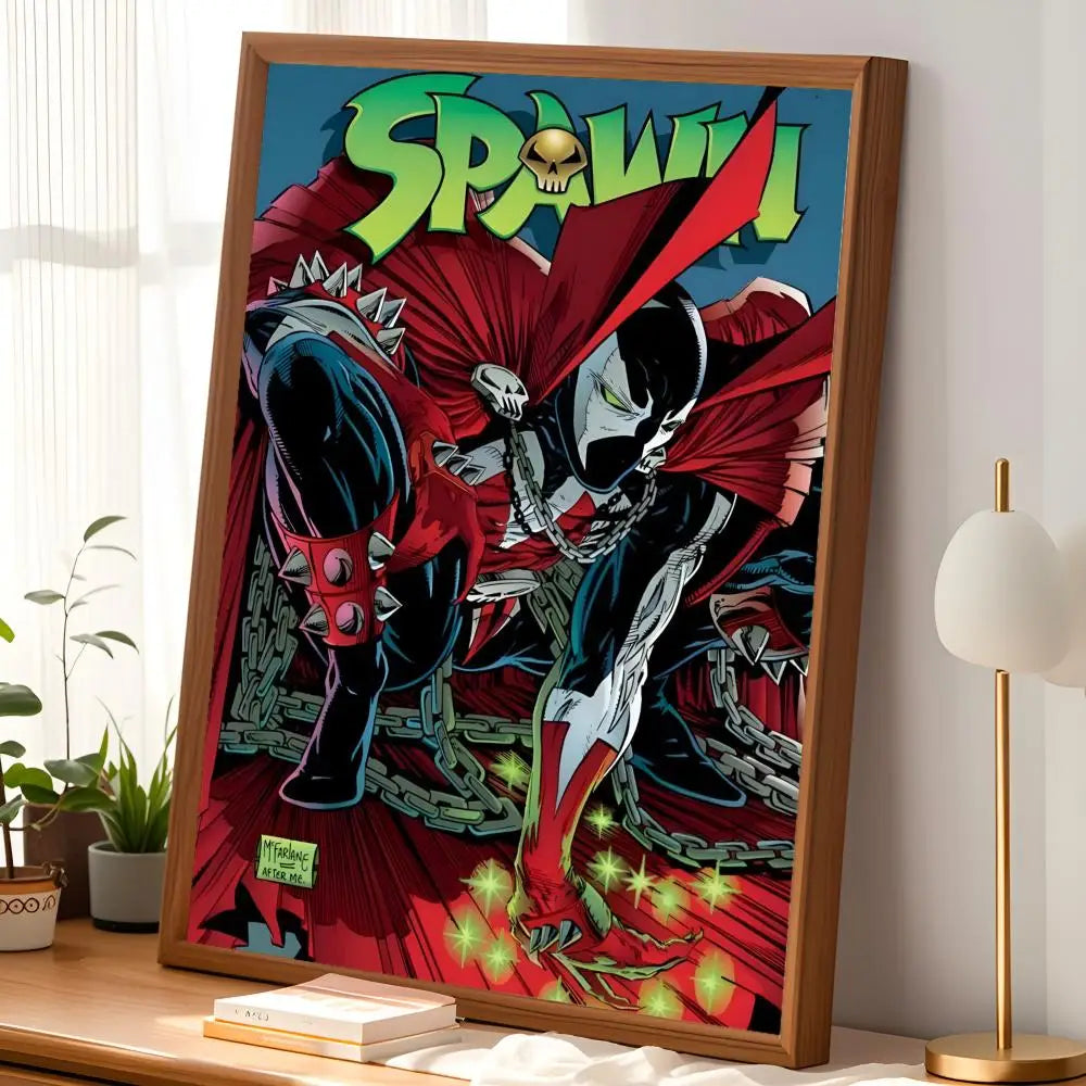 Spawn HD Self-Stick PVC Wall Poster – Waterproof Home Decor Wall Art Poster Axl