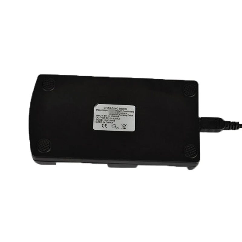 USB Dual Charging Dock for PS3 Move Controllers – Black Stand Controller Charging Dock Axl