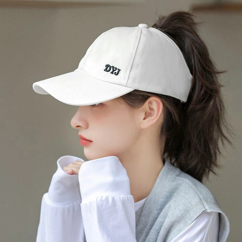 Ponytail Baseball Cap – Mesh Quick-Dry Unisex Sun Hat Ponytail Baseball Cap Axl
