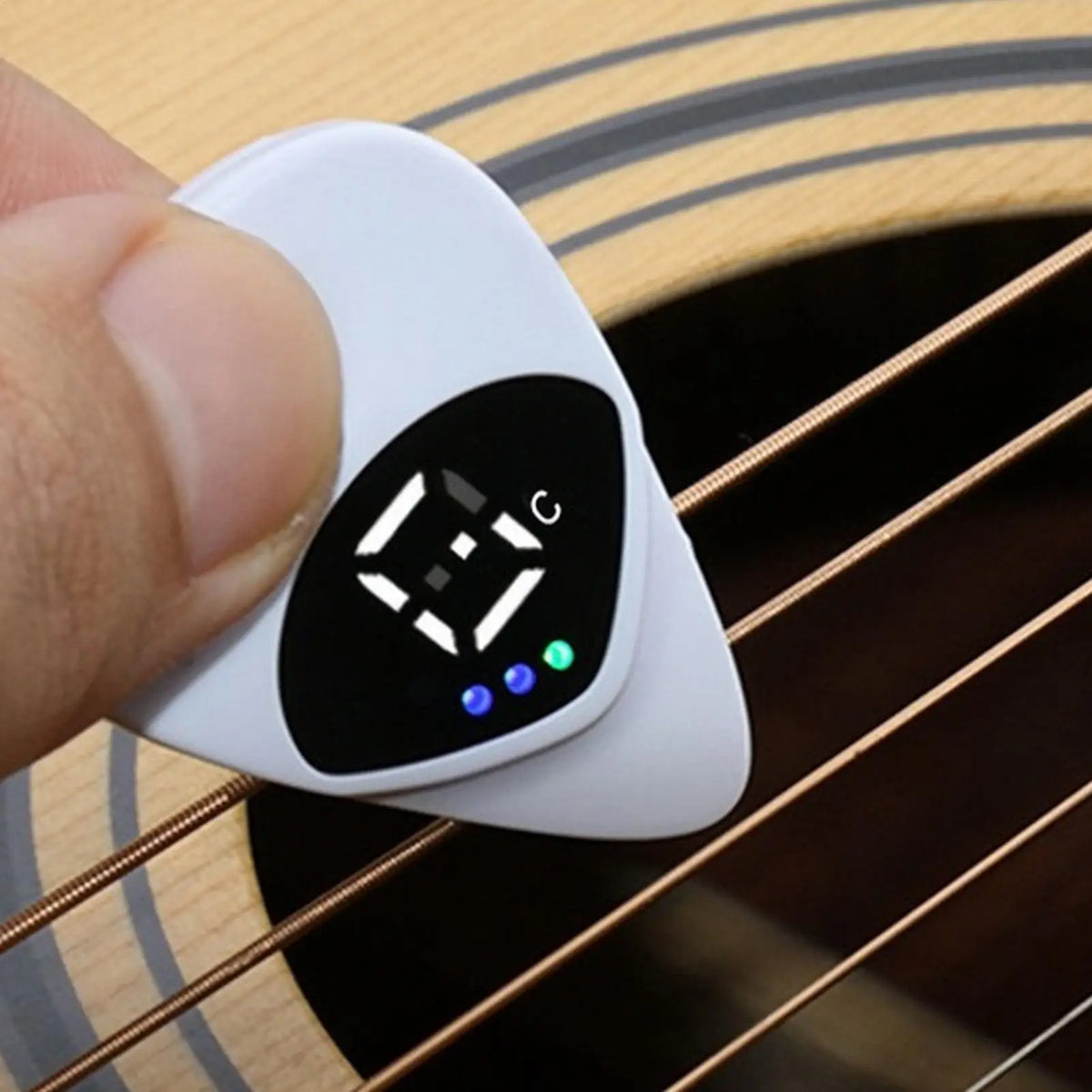 Guitar Tuning Pick with Color Screen – Electric & Acoustic Guitar Tuning Pick Axl