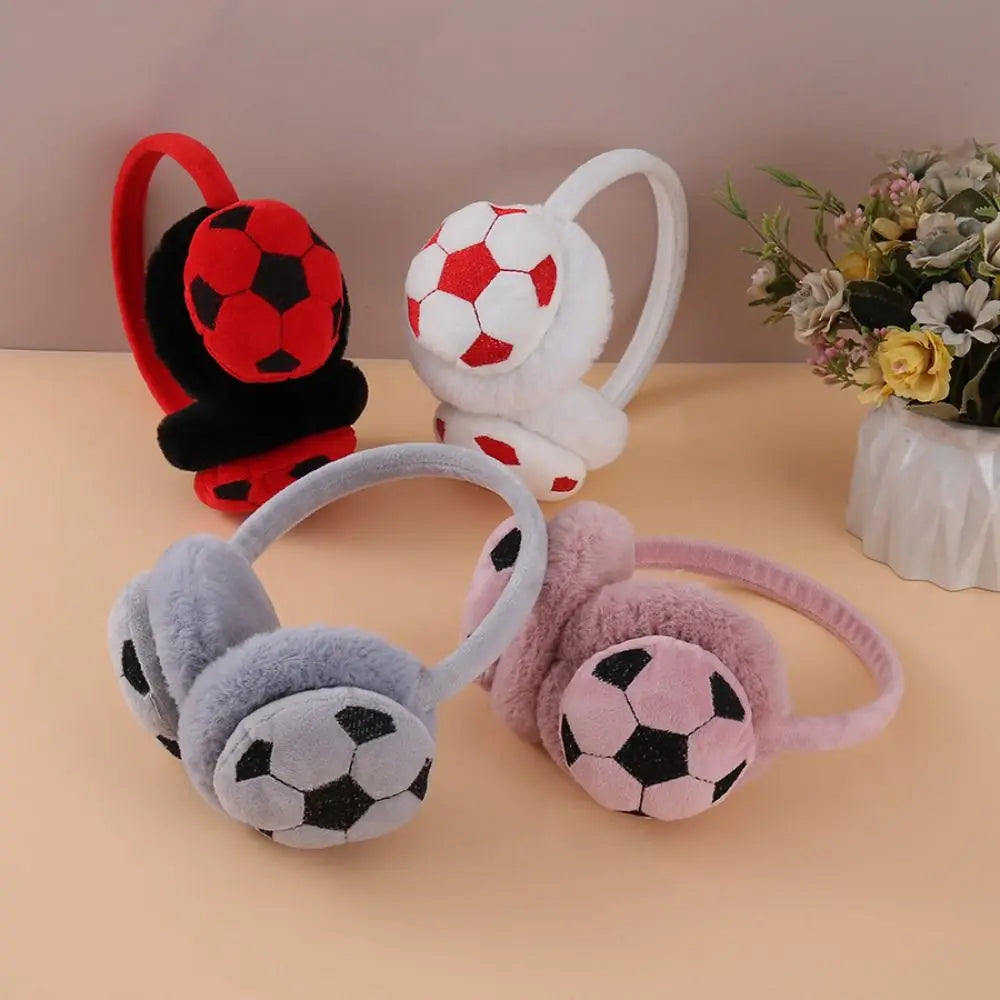Kids Plush Ear Muffs – Warm Winter Earmuffs for Boys & Girls Kids Ear Muffs Axl