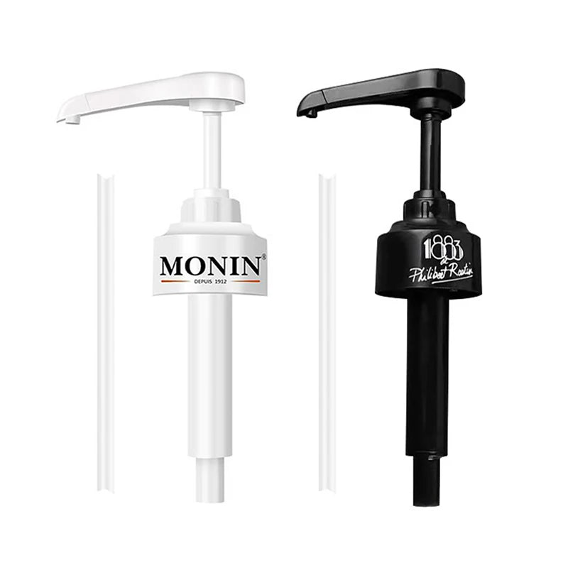 10ml Syrup Pump Dispenser for Coffee, Juice & Bottles – Black Syrup Pump Dispenser Axl