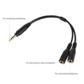 3.5mm Mic Adapter Cable – 3-Pole to 4-Pole TRS Converter Microphone Adapter Cable Axl 1pc