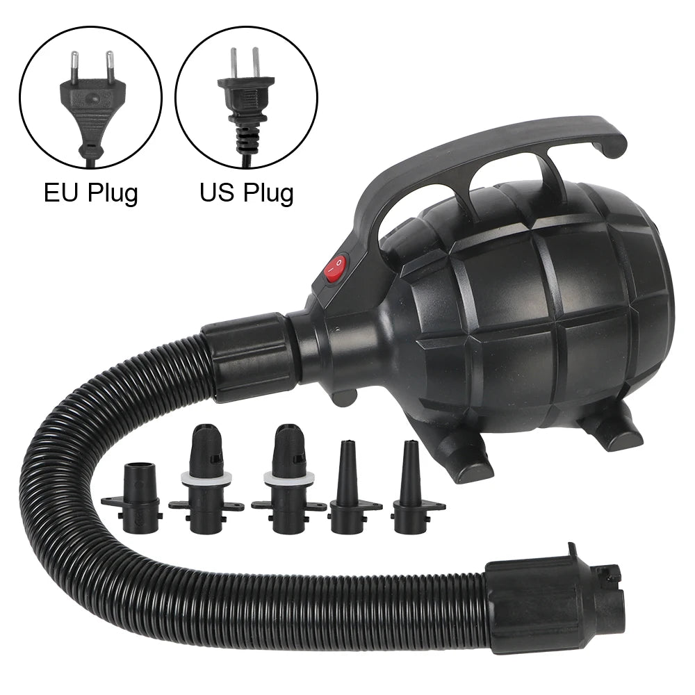 Portable 600W Electric Air Pump for Air Beds & Camping Electric Air Pump Axl