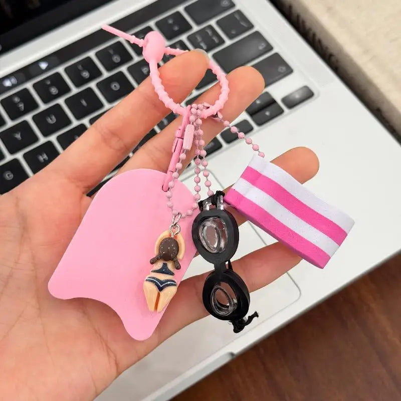 Floating EVA Keychain – Buoyant Water Sports Key Ring Floating Keychain Axl