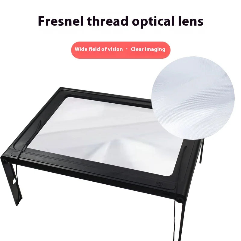 Hands-Free LED Magnifying Glass – Desktop & Neck Mount, 3X LED Hands-Free Magnifier Axl