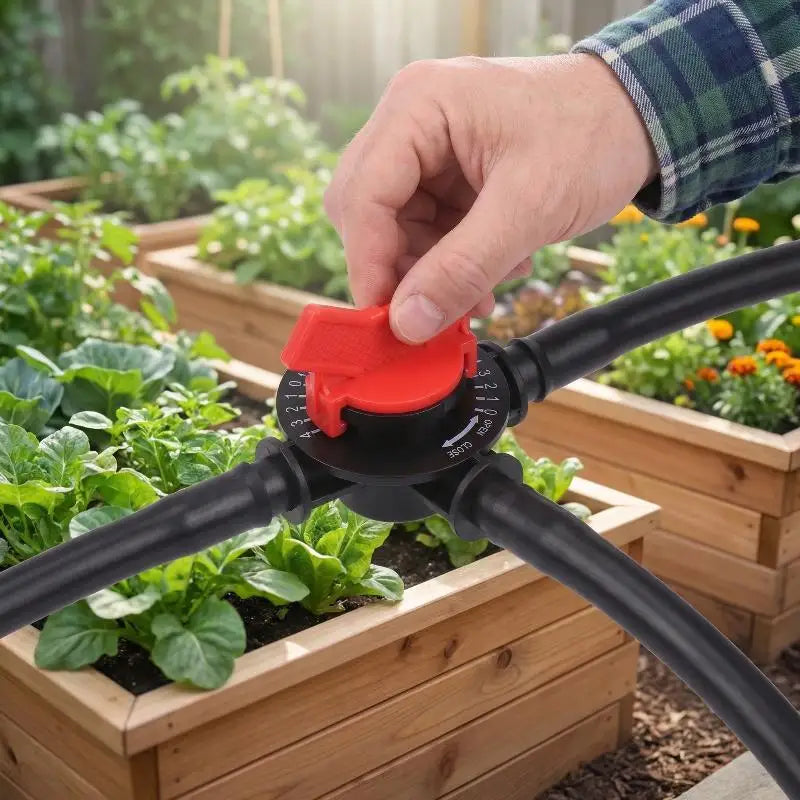 Fruit Tree Drip Irrigation Device with Fertilizer Injector Drip Irrigation Device Axl