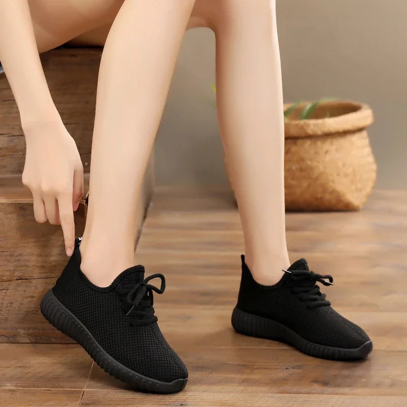 Women's Vulcanized Sneakers – Breathable Gym & Walking Shoes Women's Sneakers Axl