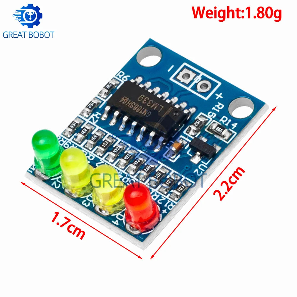 4-Segment LED Battery Indicator Module 12V KA2284 – 4-Digit Battery Indicator Module Axl