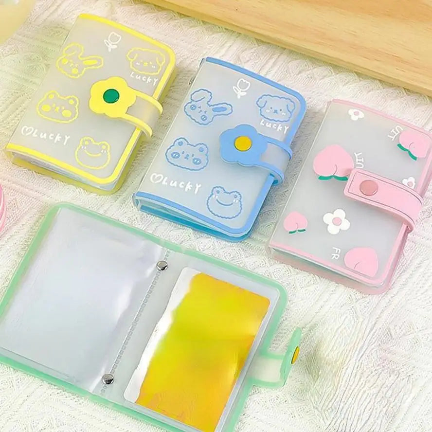 Mini Card Holder Album – Cute Portable ID & Photo Organizer Card Holder Album Axl