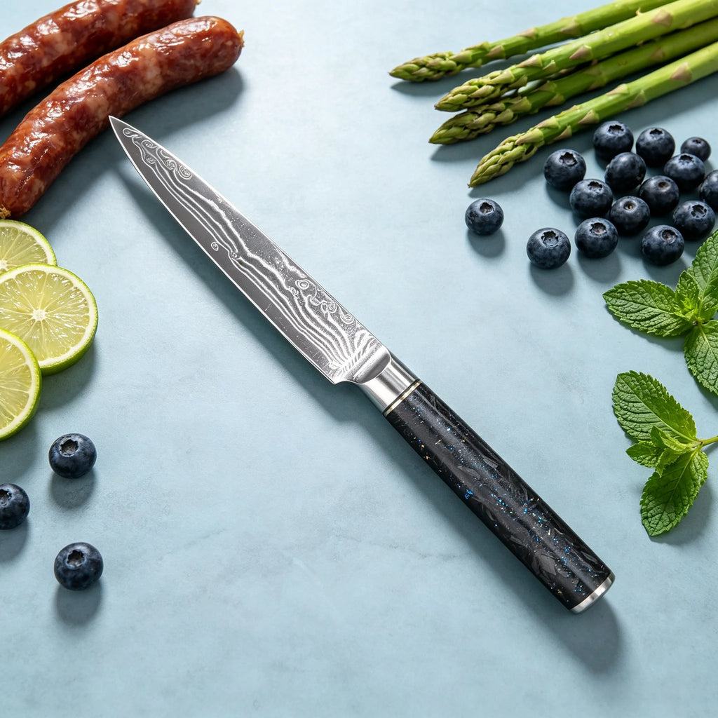 Damascus Steel 67-Layer Chef Knife – Sharp Kitchen Utility Damascus Chef Knife Axl