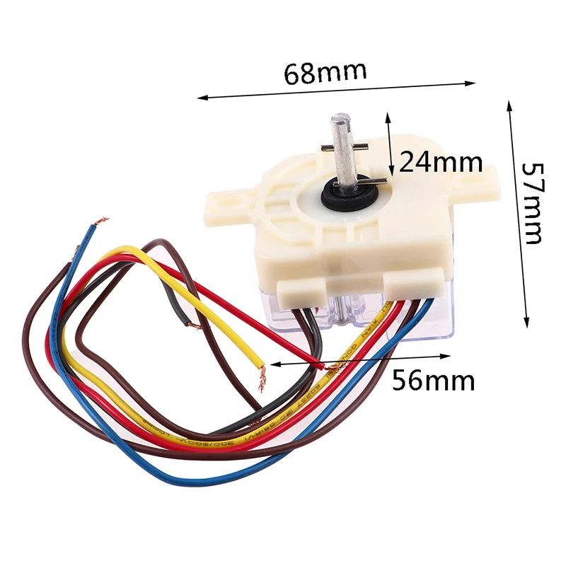 6-Wire 180° Washing Machine Timer Switch – Double Cylinder Washer Timer Switch Axl