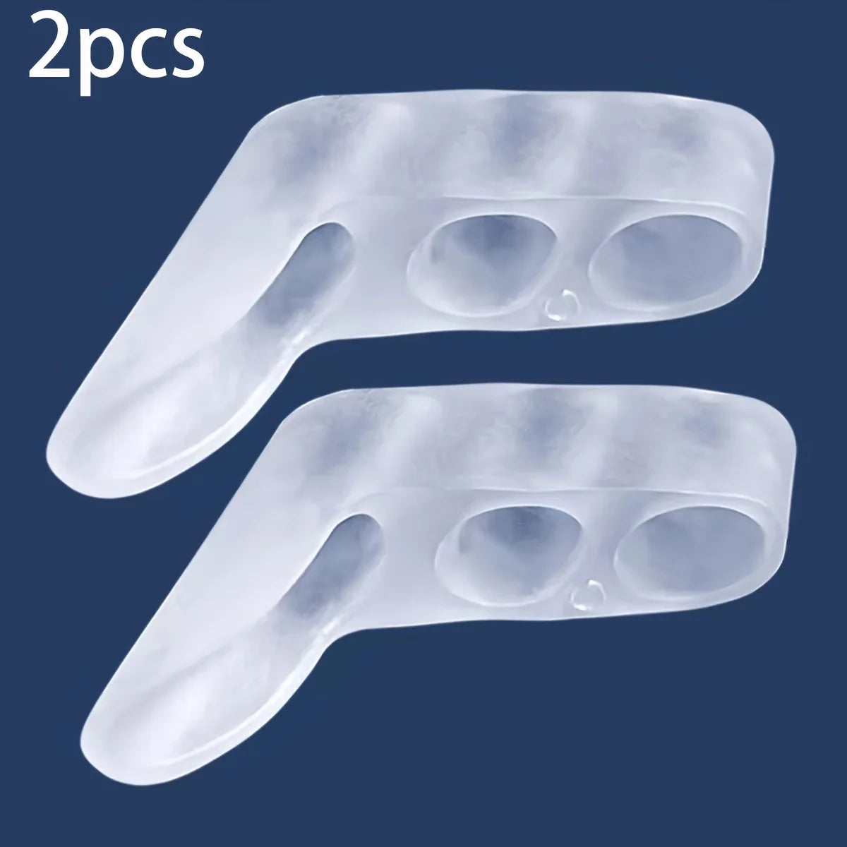 Toe Separators & Straighteners – Universal Fit Men & Women Toe Separators Axl transparent 1pair