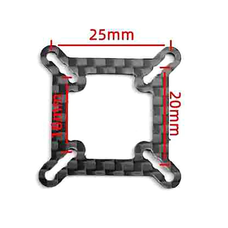 FPV Drone Carbon Fiber ESC Adapter Board 30x30 to 20x20 M2 M3 Drone Adapter Board Axl A2 25MM to 20MM