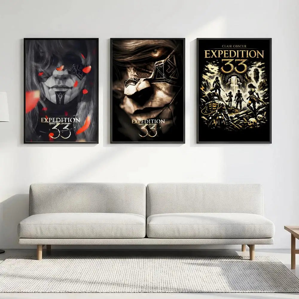 Game COE3 HD Art Poster – Waterproof Sticky Wall Decor Wall Art Poster Axl