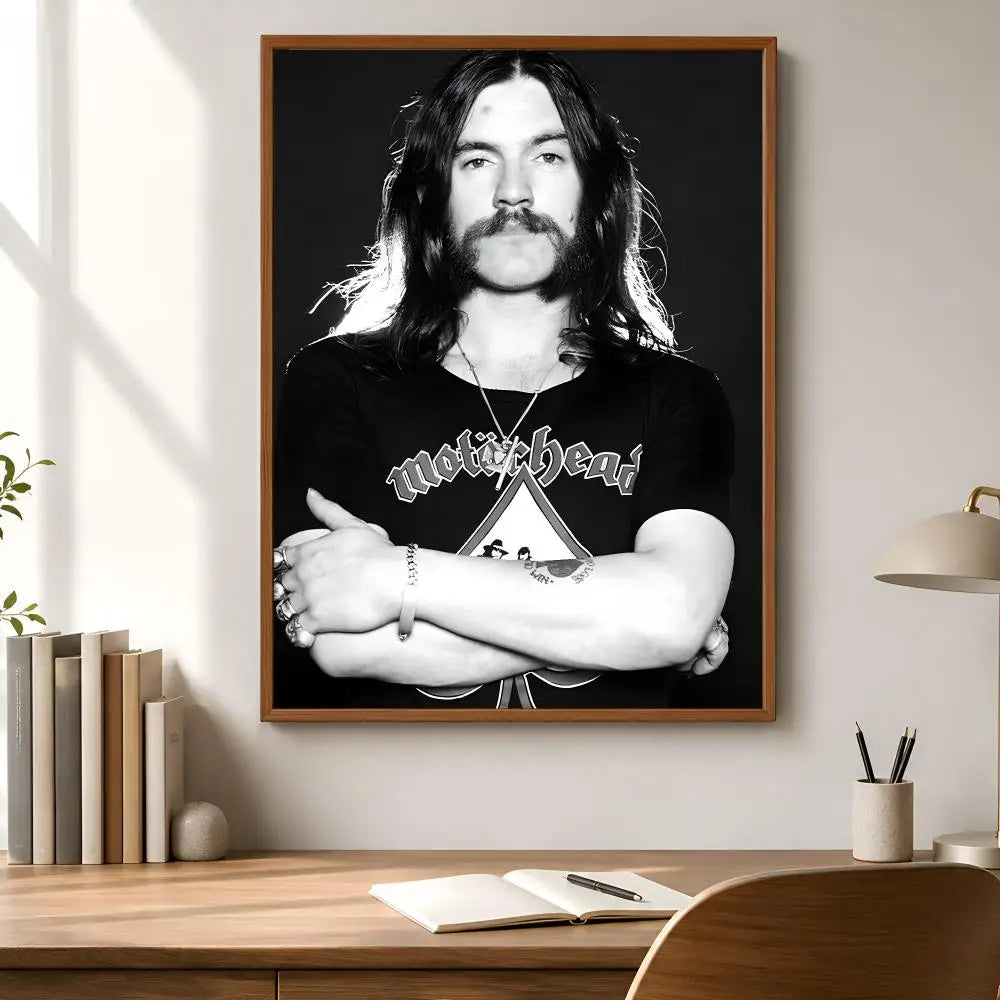 Lemmy Singer HD Waterproof Poster Sticker | Wall Décor & Gift Wall Poster Sticker Axl