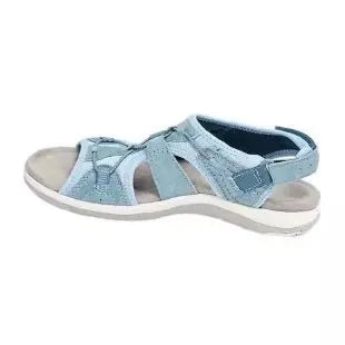 YBQJOO Women's Peep Toe Flat Sandals – Casual Beach Shoes Women's Flat Sandals Axl
