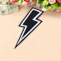 2-Pack Lightning Bolt Embroidered Iron-On Patches – Punk Style Iron-On Patch Axl Default Title