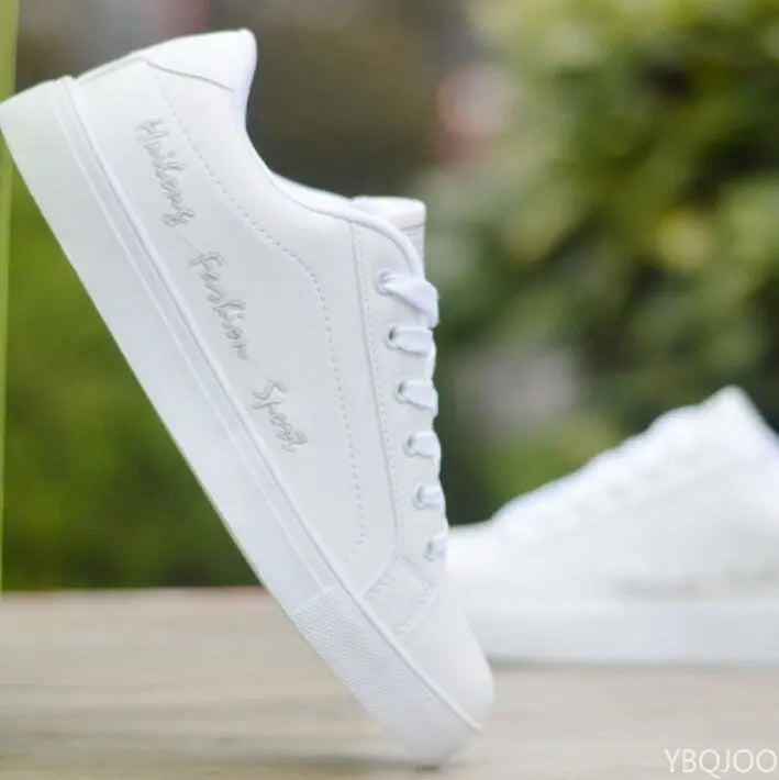 YBQJOO Flat Lace-Up Canvas Sneakers for Men – Sizes 34–47 Flat Canvas Sneakers Axl