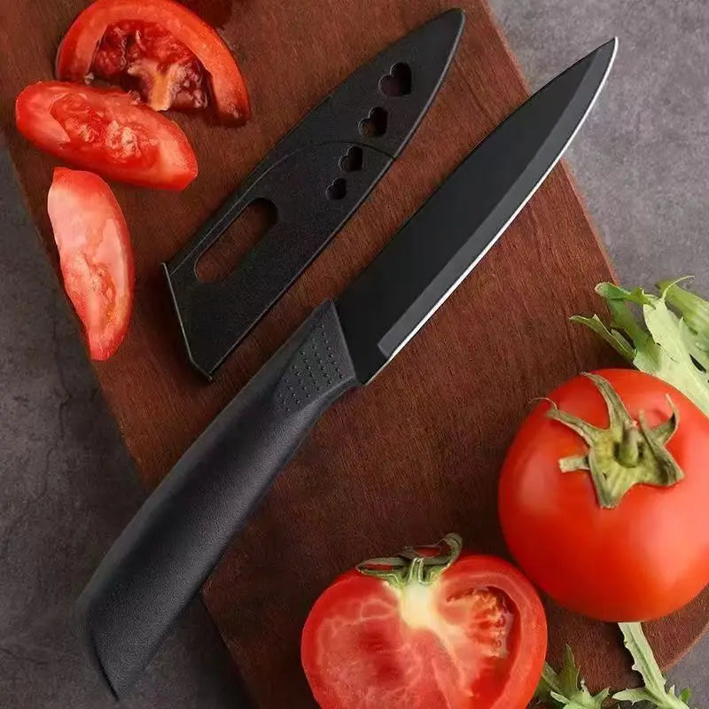 Portable Fruit Knife Set with Cover – Stainless Steel, 1/3 Pc Fruit Knife Set Axl