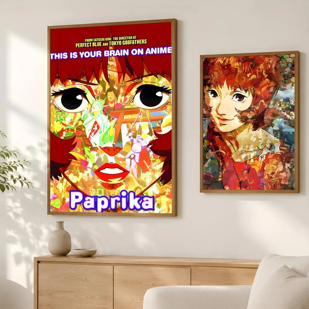 Anime Paprika Self-Stick HD Wall Poster – Waterproof Home Decor Wall Art Poster Axl