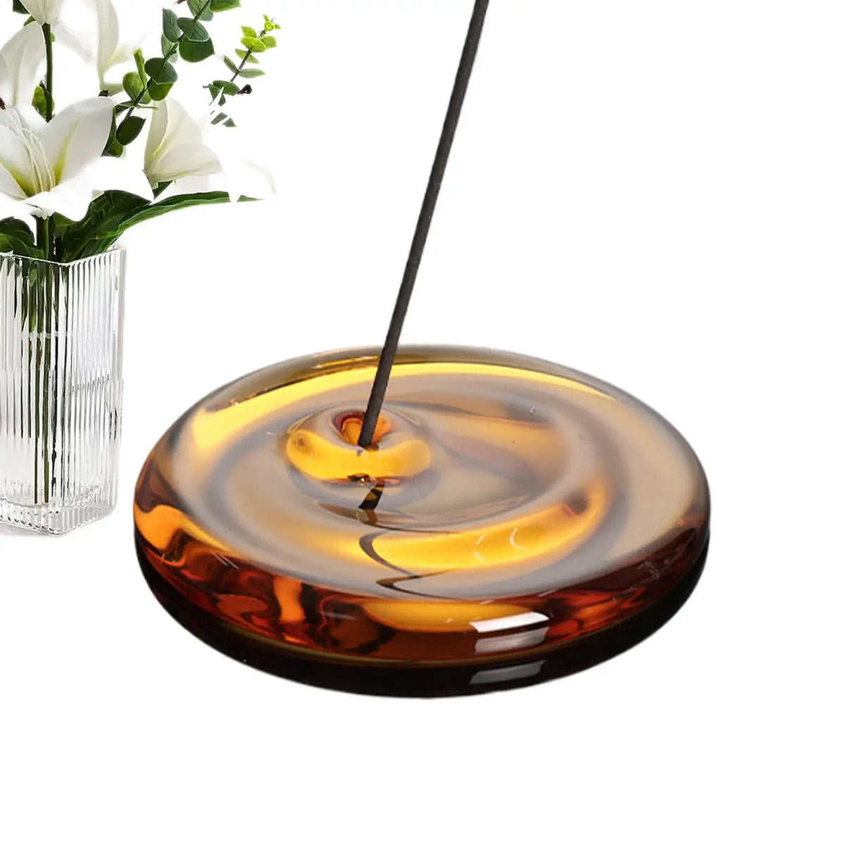 Heat-Resistant Glass Incense Holder – Aesthetic Stick Burner Incense Holder Axl Default Title