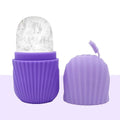 Silicone Facial Ice Roller Ball – Face & Eye Massager Facial Ice Roller Axl Purple