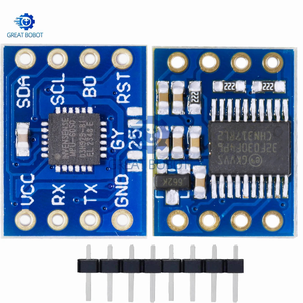 GY-25 MPU-6050 Tilt Angle Gyro Sensor Module – IIC/I2C Gyro Sensor Module Axl
