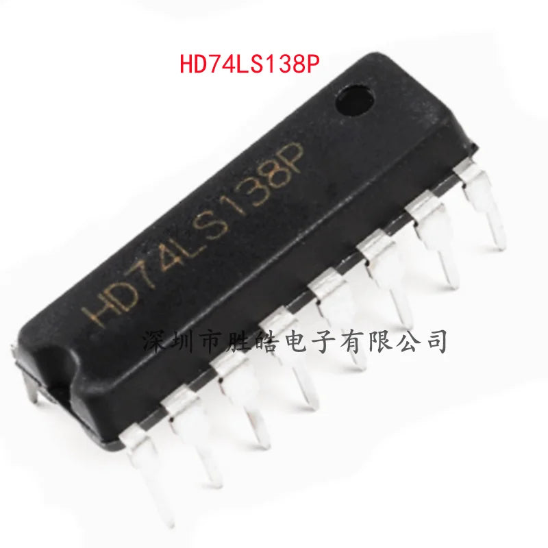 HD74LS138P DIP-16 Decoder Multiplexer IC – 5 Pack | 74LS138 Integrated Circuit IC Axl Default Title