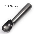 Nonstick Anti-Freeze Ice Cream Scoop – 1.5 &amp; 2 Oz Metal Ice Cream Scoop Axl 1.5 Ounces Black