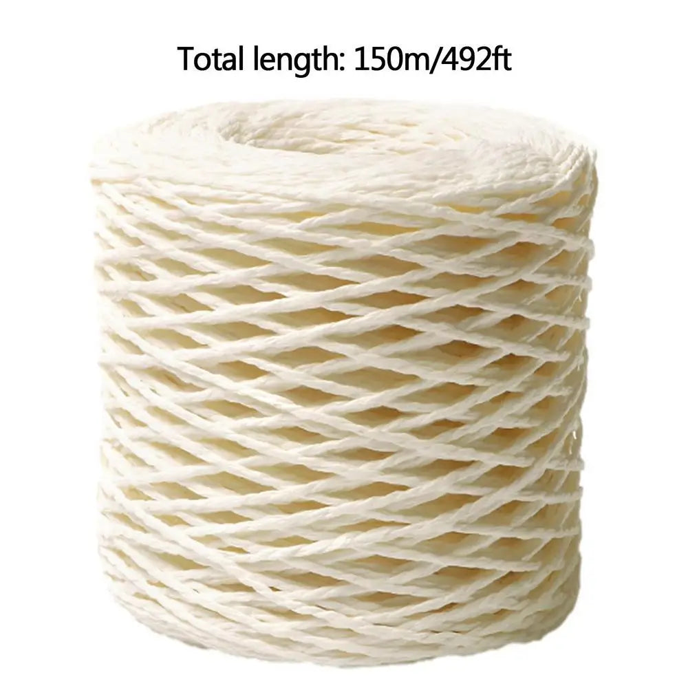 Natural Raffia Ribbon 150m – DIY Craft String for Bags & Hats Craft Ribbon Axl G8