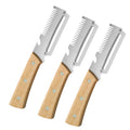 3-in-1 Stainless Steel Vegetable Peeler, Shredder & Bottle Opener Vegetable Peeler Axl 3PCS Peeler C