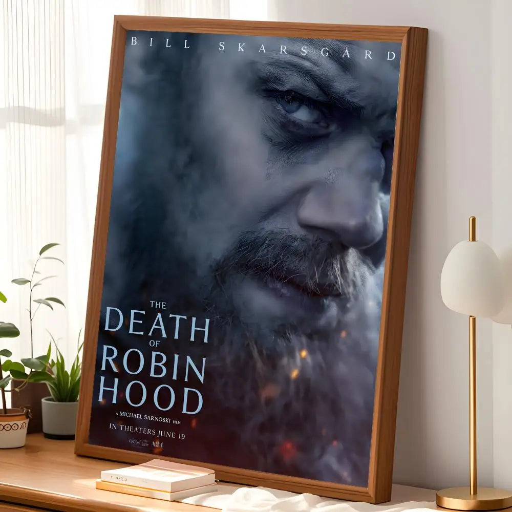 Death of Robin Hood Movie Poster – HD Self-Stick PVC Wall Art Movie Wall Poster Axl