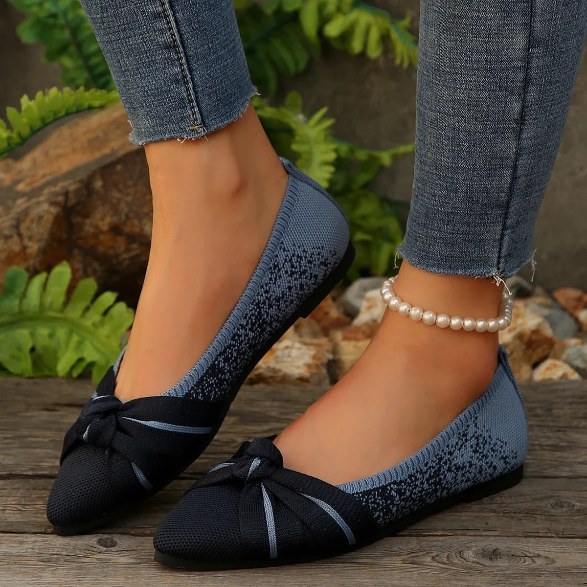 Women's Pointed Toe Flat Shoes – Lightweight Casual Flats Women's Flat Shoes Axl