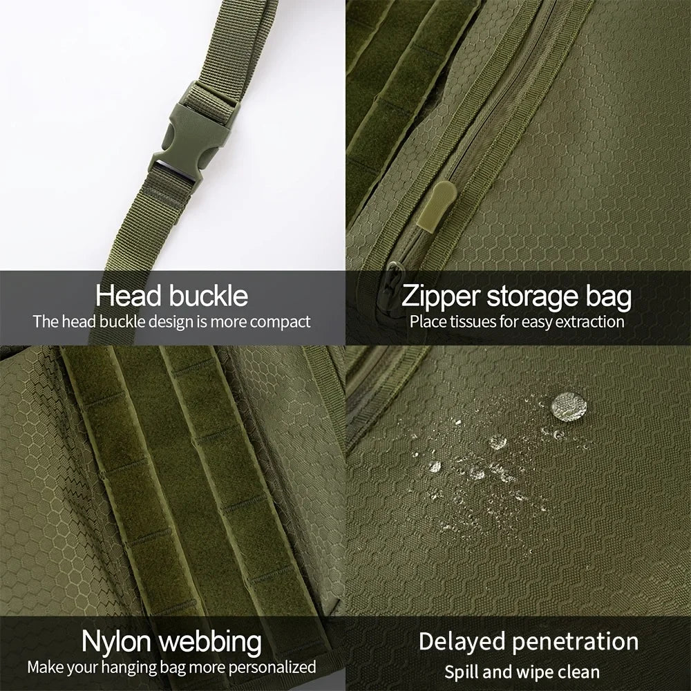 Multi-Pocket Backseat Organizer – Oxford Cloth Car Storage Bag Car Seat Organizer Axl