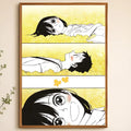 Horizon Peel-and-Stick PVC Wall Poster – HD Modern Wall Art Wall Art Poster Axl White04 50X70cmNoframe