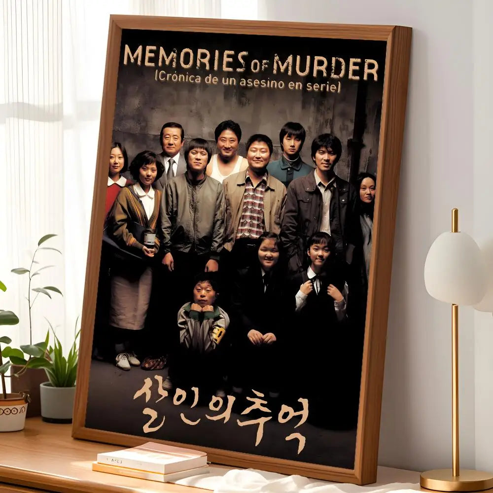 Memories of Murder Movie Poster – HD Self-Stick PVC Wall Art Movie Wall Poster Axl