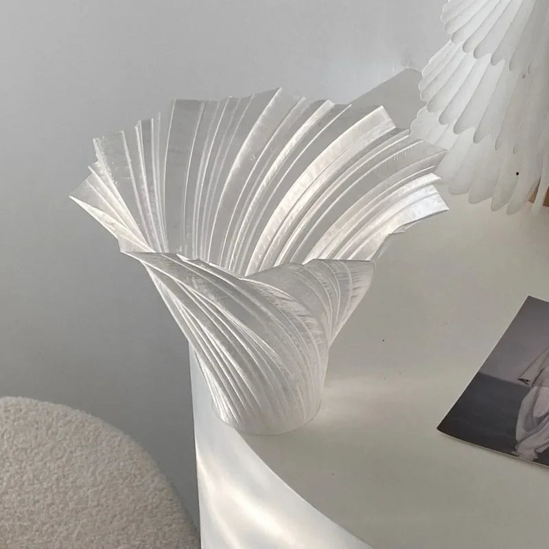 Luxury 3D Print Aesthetic Vase for Dried Flowers | Home Decor Decorative Vase Axl