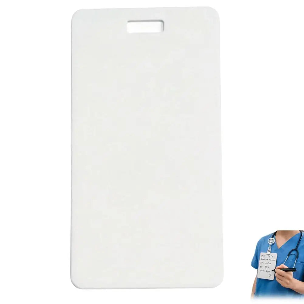 Reusable Wipeable Badge Card – Erasable Self-Adhesive Label Reusable Badge Label Axl A CN